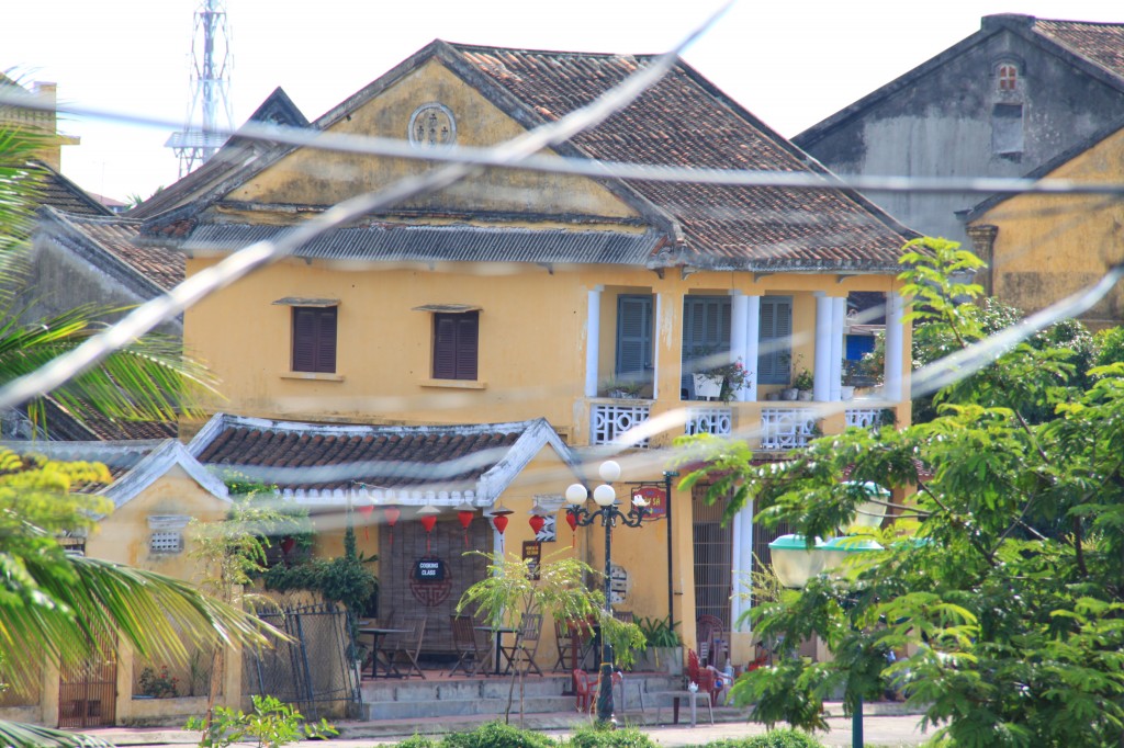 Beautiful buildings in Hoi An