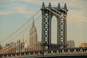 View back to Manhatten