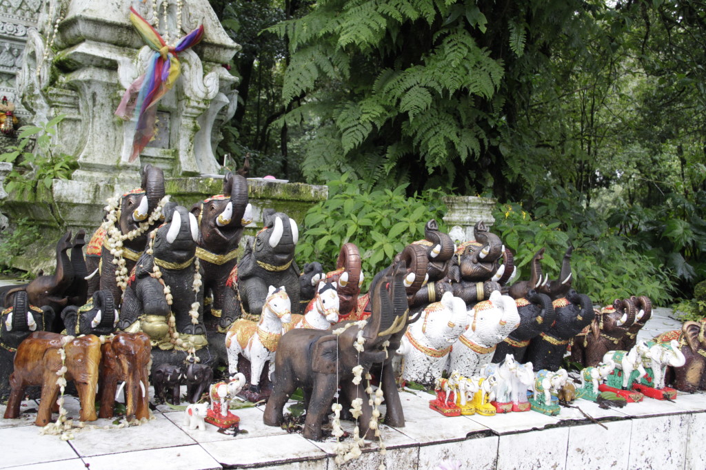 Temple at the summit of Doi Inthanon