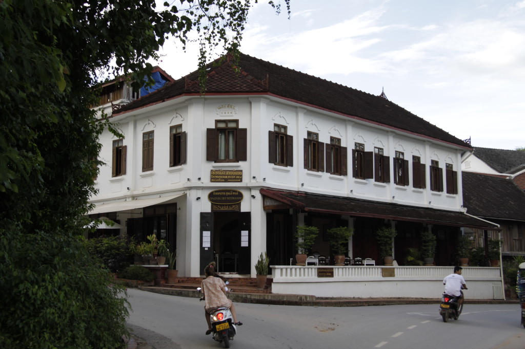 My gorgeous hotel with river views over breakfast