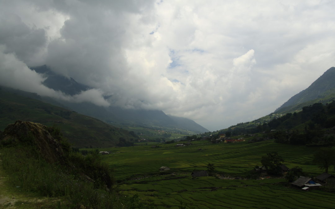 The mountains of Sapa (Vietnam)