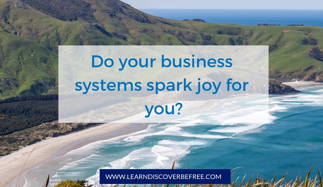 Do your business systems spark joy for you?