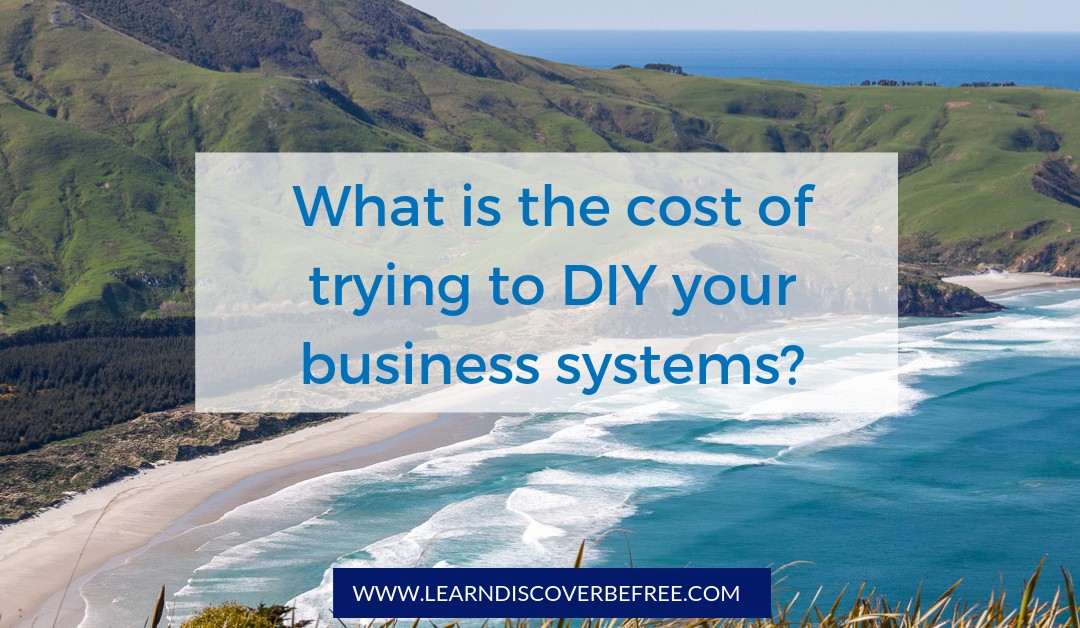 What is the cost of trying to DIY your business systems?