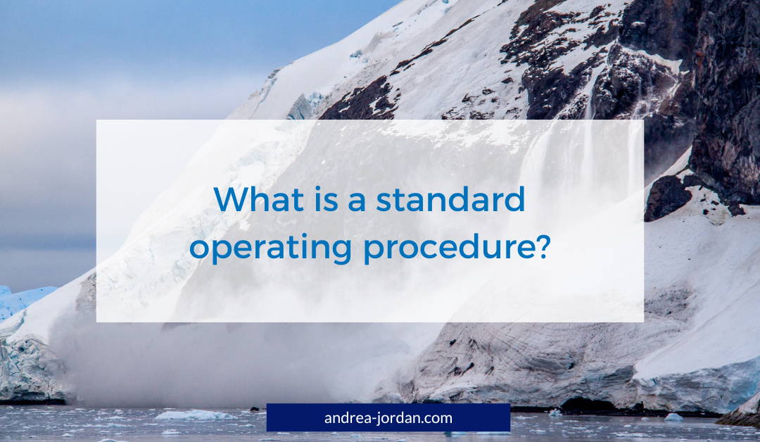 What is a standard operating procedure
