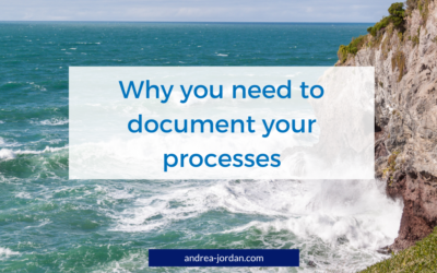 Why you need to document your processes